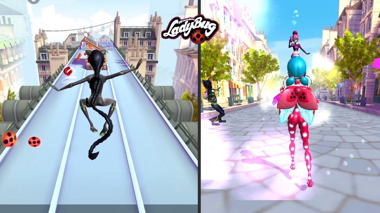 Join Miraculous Ladybug & Cat Noir on their Paris rescue mission!🐞Miraculous Ladybug & Cat Noi‪r‬