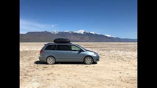 Unique and awesome DIY Sienna campervan for adventures (ridiculously comfortable bed!)