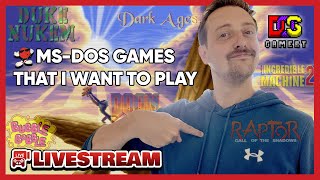 🔴 You Pick, I Play! | Exploring Classic MS-DOS Games | LIVE