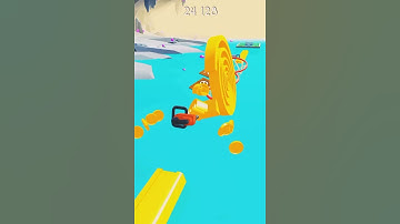 Spiral roll🌀 gameplay😍 Level 4 #shorts #spiralroll #ytshorts