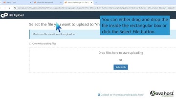 How to upload files via the cPanel File Manager with Novahost