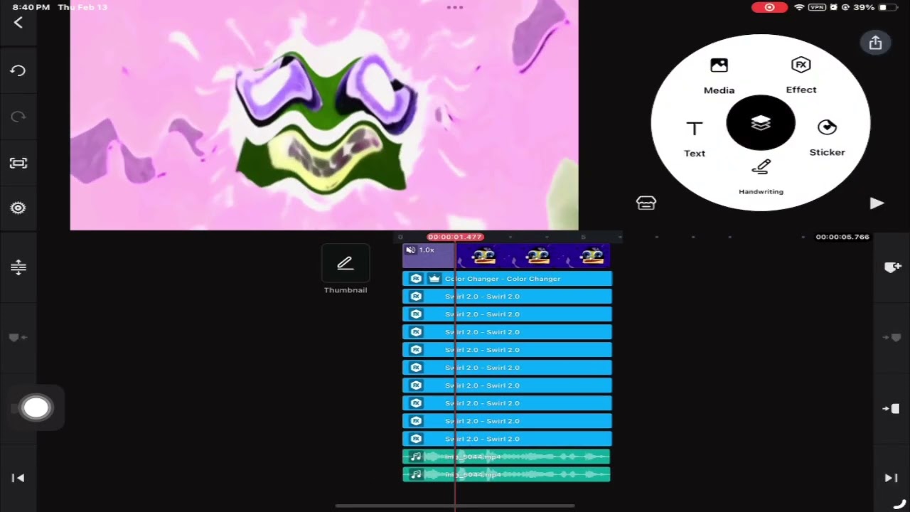 How To Make Crying Effect On KineMaster Speedrun Be Like