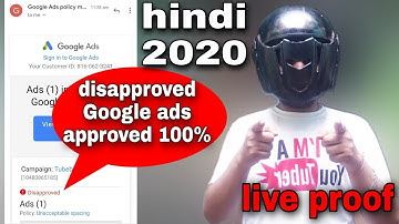 Google Ads Disapproved? Or Google Ads Approved But Not Running? | 100% Solution✔️