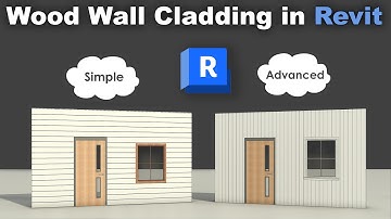 Wood Wall Cladding In Revit Tutorial