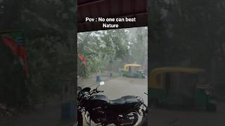 Today's Rain...Stuck Again 😟 Heavy Rainfall in Kolkata #rainyday #kolkata #storm #shorts
