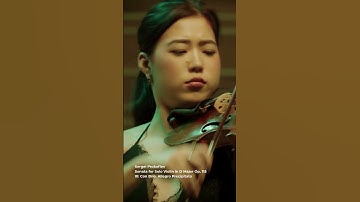 Thumbnail of Sergei Prokofiev: Sonata for Solo Violin in D Major Op. 115: Mvt. 3 Con Brio. Allegro Precipitato
