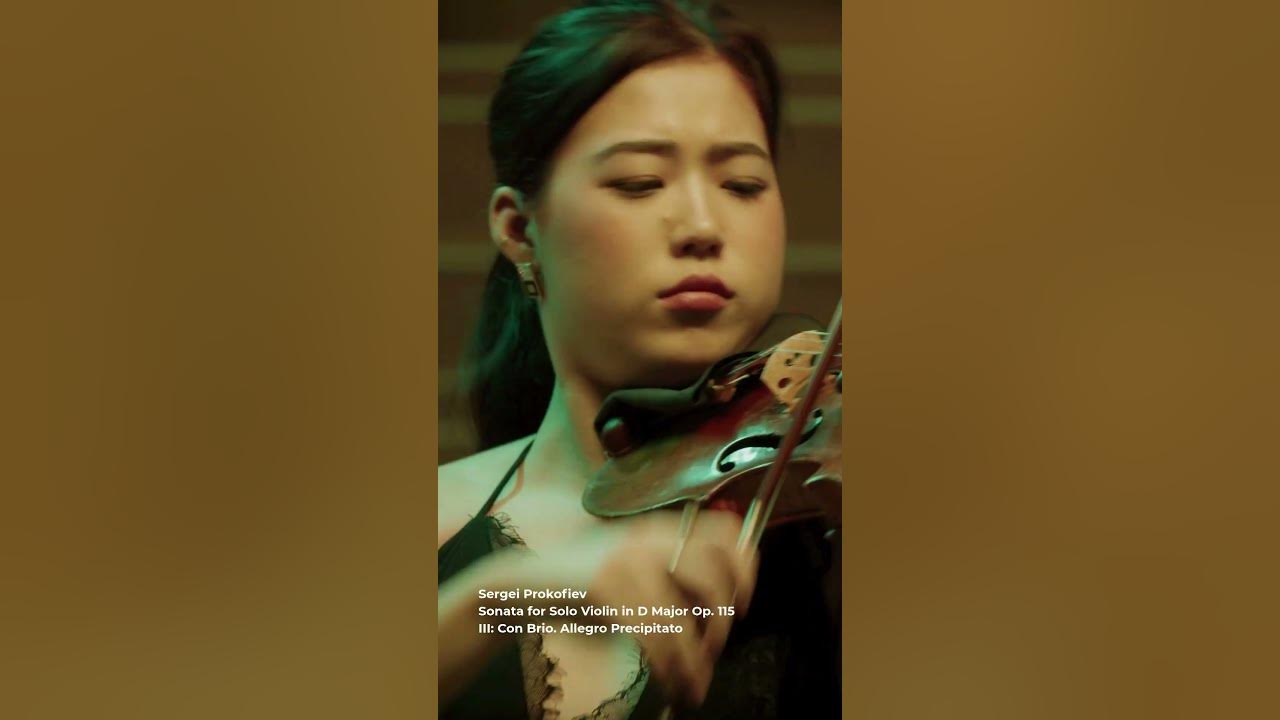 Sergei Prokofiev: Sonata for Solo Violin in D Major Op. 115: Mvt. 3 Con Brio. Allegro Precipitato Sergei Prokofiev: Sonata for Solo Violin in D Major Op. 115: Mvt. 3 Con Brio. Allegro Precipitato