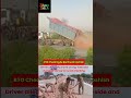 Dumper Driver's Dangerous Stunt 🚨
