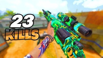 23 KILLS with SNIPER in search and destroy cod mobile