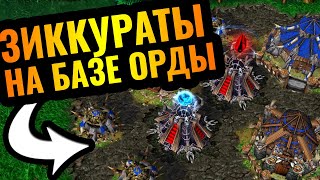 ОРДА В ШОКЕ: ЗИККУРАТЫ на базе ОРКА с САМОГО НАЧАЛА матча в Warcraft 3 Reforged