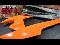 Carbon fiber inlay hull reinforcement deltaforce vortex 34 rc hydroplane build pt 1