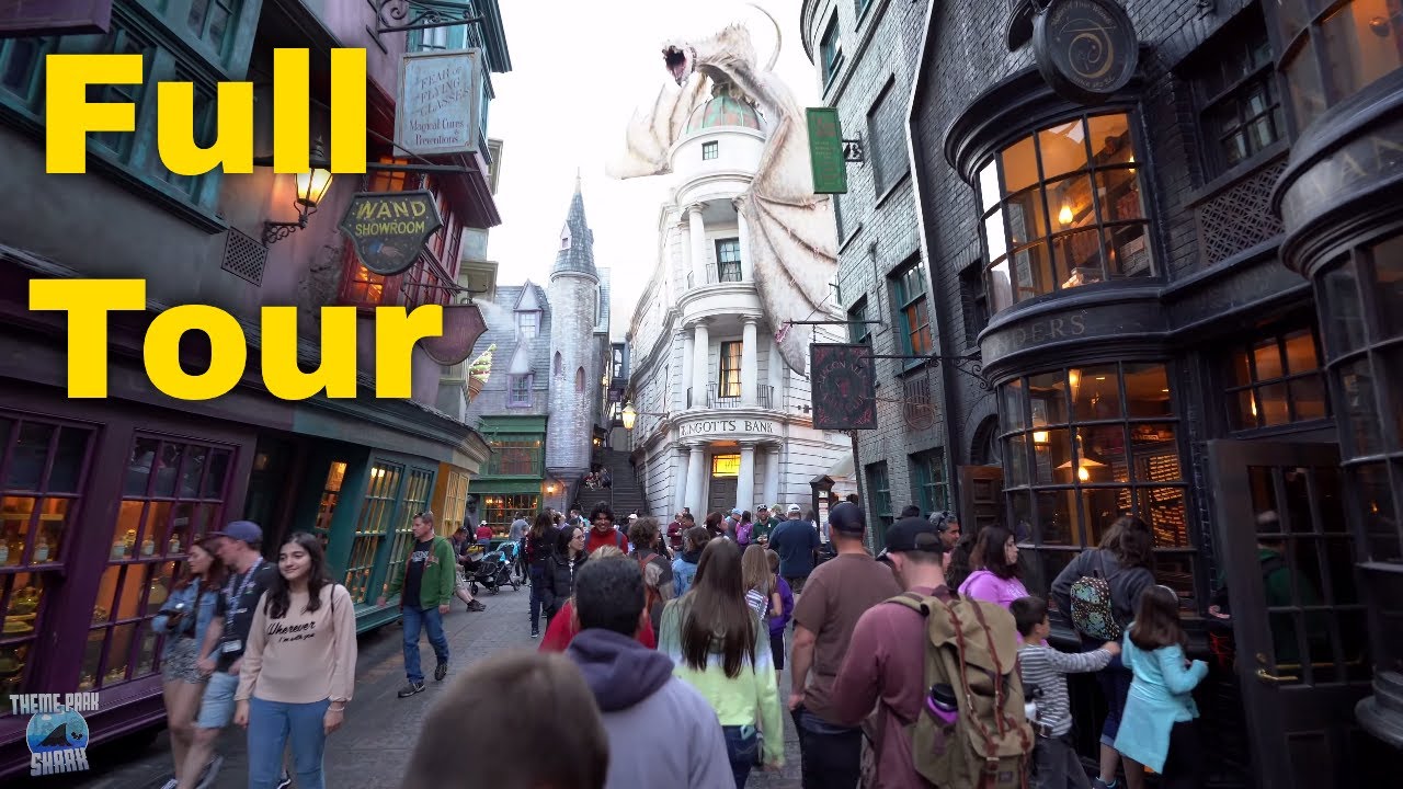 Diagon Alley (Relaxing Walk) Universal Studios Florida Harry Potter