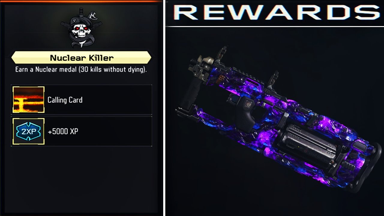 NUCLEAR TO UNLOCK DARK MATTER CAMO! UNLOCKING DARK MATTER CAMO ON THE ...