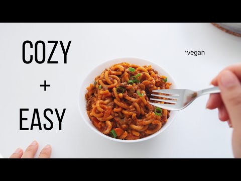 A Week of COZY Vegan Meal Ideas