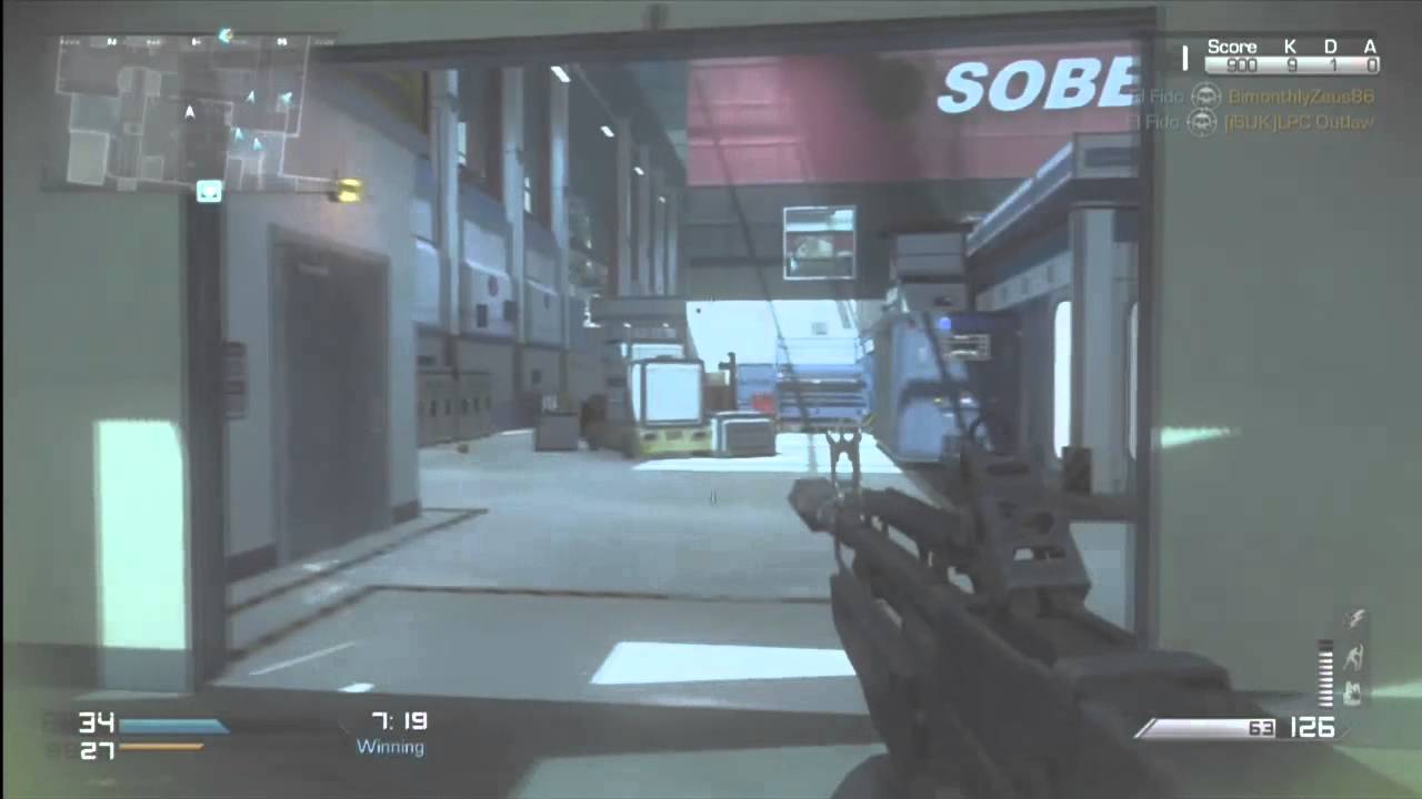 COD - Ghosts - Stormshadowk VS Noob Snipers