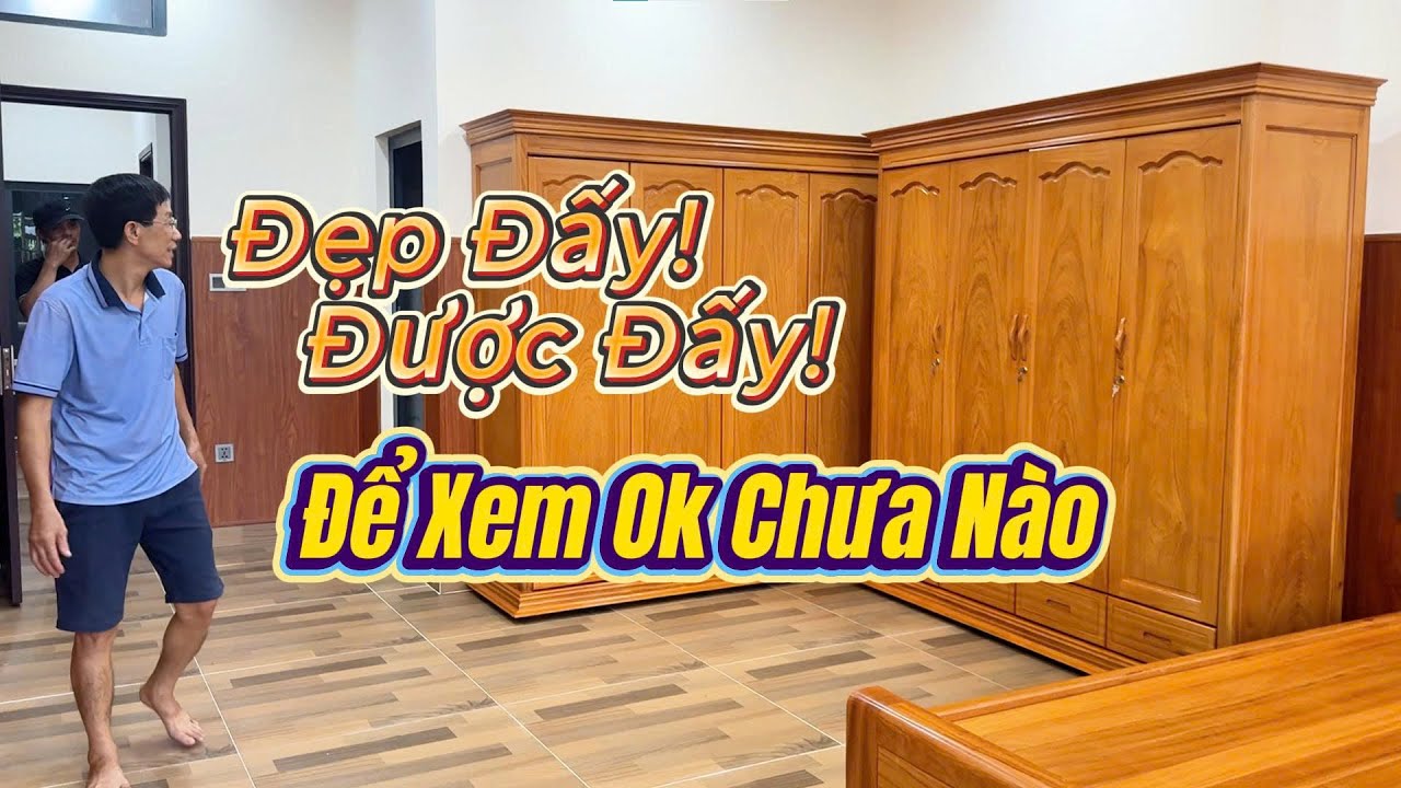 Bàn Giao Đơn Hàng Lơn full Nội Thất Gỗ Gõ Đỏ ,Gỗ Hương Đá Cho Đại Gia Đình Anh Bảo Thủ Đức