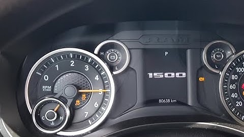 2019+ RAM 1500 DT - Hoe u de tractiecontrole volledig kunt uitschakelen