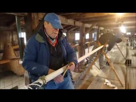 A Day in the Ropewalk at Mystic Seaport - YouTube