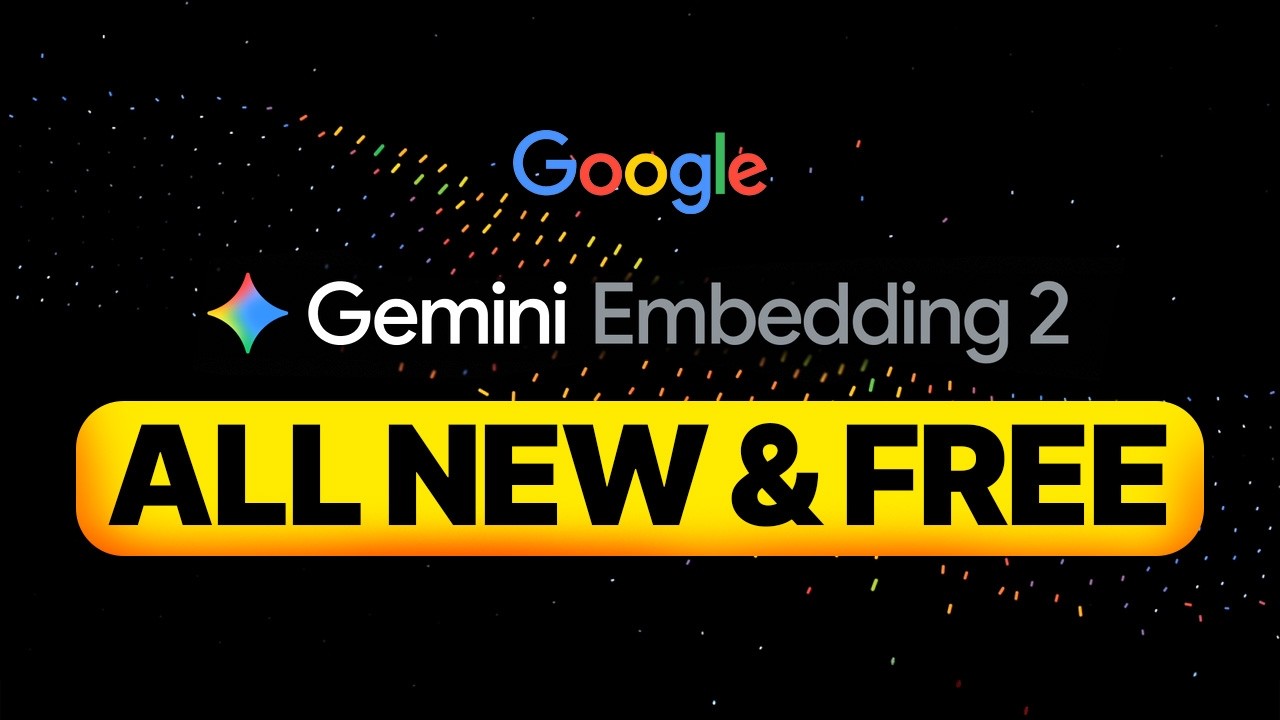 NEW Gemini Embedding 2 Update is INSANE!