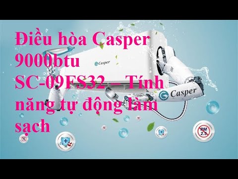 Video GIỚI THIỆU SẢN PHẨM ĐIỀU HÒA CASPER 1 CHIỀU 9 000BTU... - youtube
