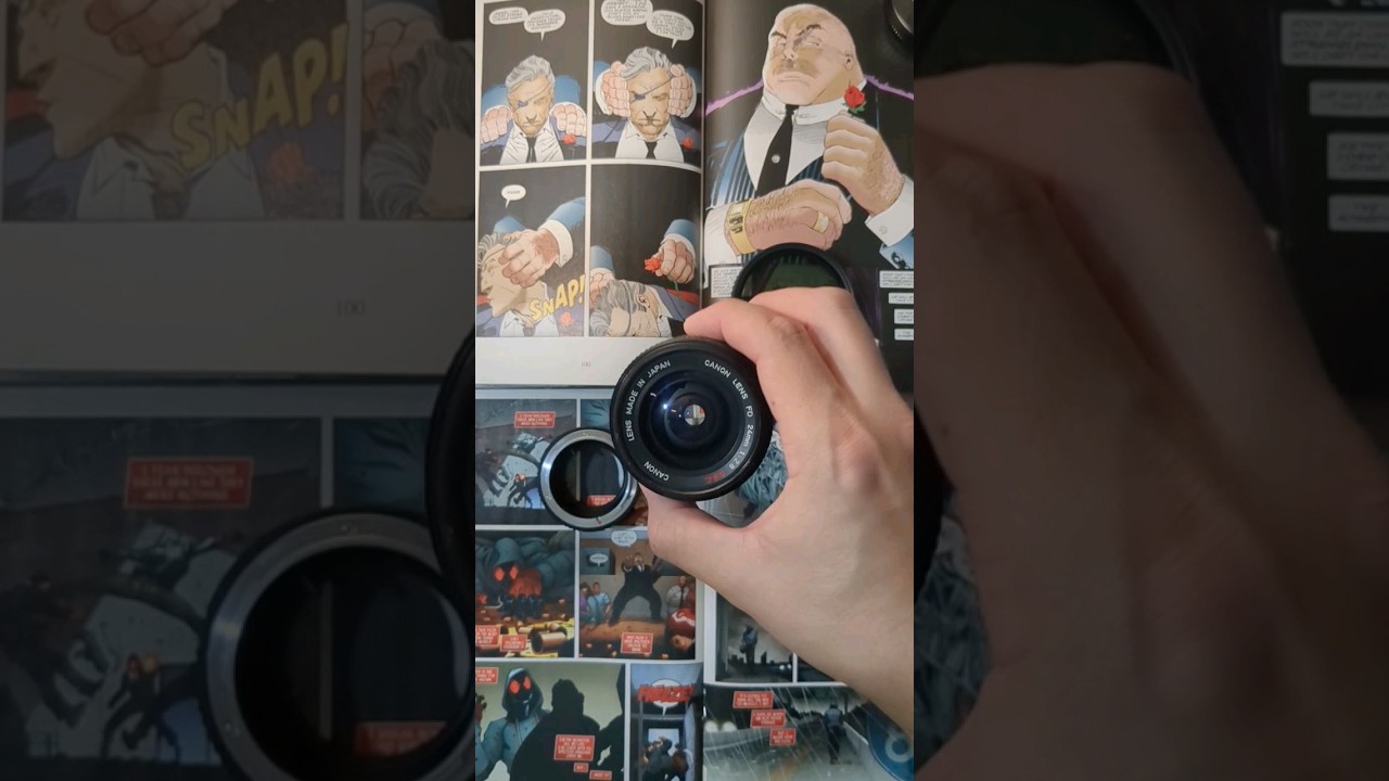 Vintage Canon FD on FUJI X-Mount