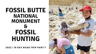 Fossil Butte National Monument & Fossil Hunting -19 Day RV Road Trip Part 7 | Part-time RV Living