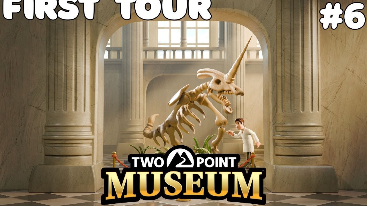 It's Our First Tour - Two Point Museum Gameplay