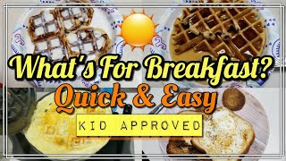 What's For Breakfast | Quick & Easy | Waffle Maker Ideas