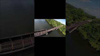 DJI Avanta 2 under the bridge....Coosa River #DJI Avata 2#fpv#fpvdrone#flyingfpv#dji