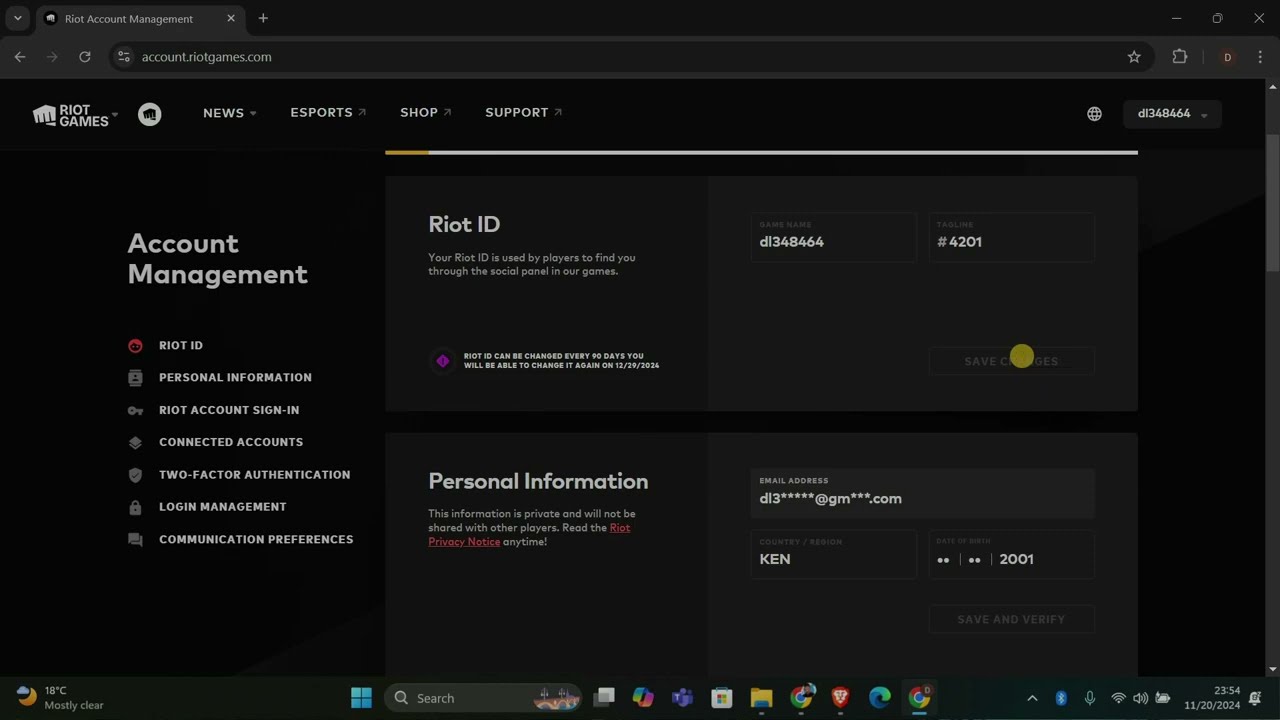 How To Create and Change Riot Games ID and Tagline (2025)