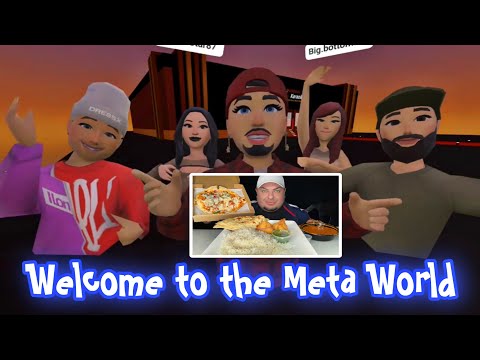 WELCOME TO THE METAVERSE • VIRTUAL REALITY • Indian Food Mukbang • Clips of the Meta World Included