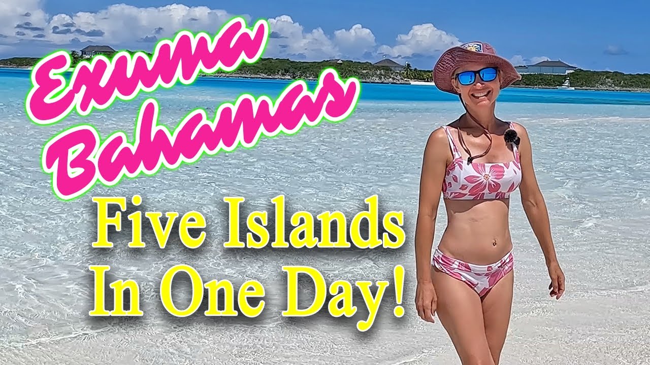 ⁣How to experience the Bahamas Exuma Islands in one day!