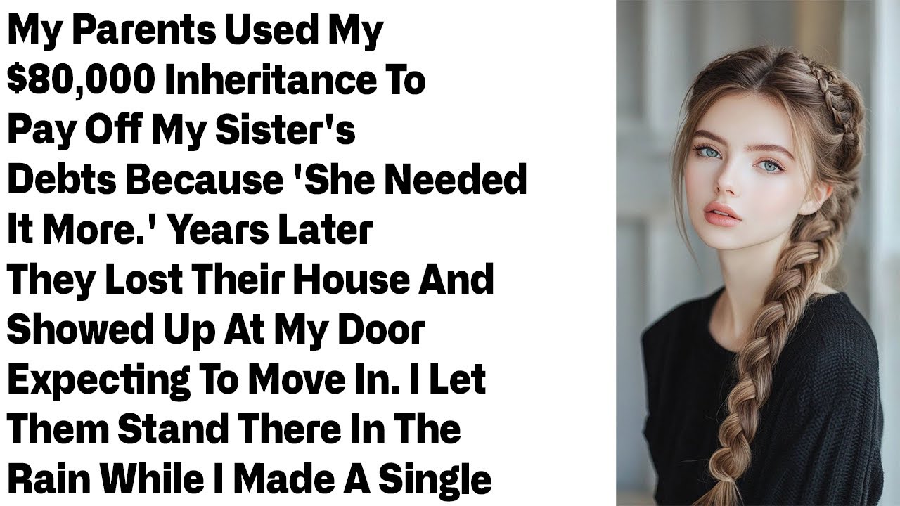 My parents used my $80,000 inheritance to pay off my sister’s debts—then expected silence