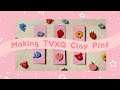 Making tvxq clay pins  giveaway   tvxq      tvxq18thanniversary