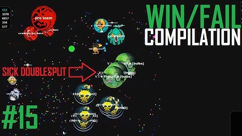 Gota.io Win/Fail #15 - SICK DOUBLESPLITS, SICK PLAYS AND MORE - Yhiita