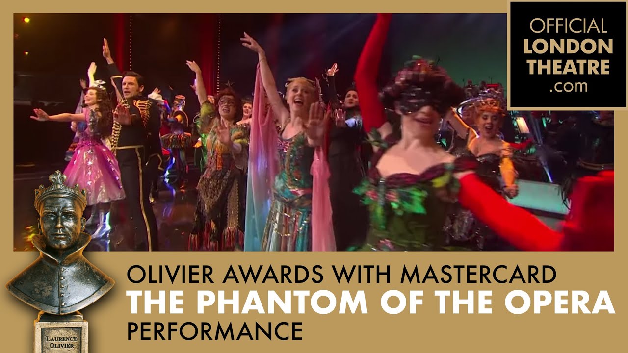 The Phantom Of The Opera performs 'Masquerade / Why So Silent' | Olivier Awards 2014 with Mastercard