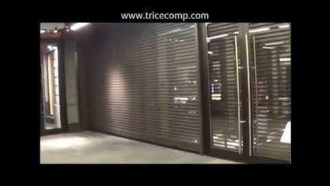 Automatic Perforated Roller Shutter | By YouTube