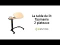 Vidéo: Table de lit Tasmanie