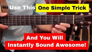One Simple Trick To Sound Great On Guitar Instantly (Beginner Friendly)