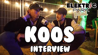 KOOS - Elektrik Park Festival (Interview)