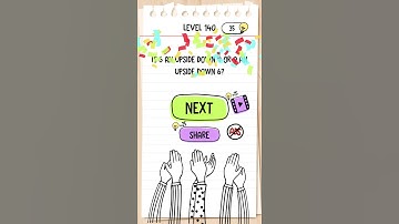 Brain test level 140 tricky puzzles walkthrough