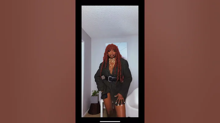 Ginger loc bangs #fauxlocs #locs #protectivestyles #contentcreator #hairtransformation #influencer