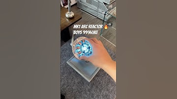 🎉 Unboxing the Iron Man Arc Reactor — His New Favorite Desk Gift! #birthdaygift #marvel #ironman