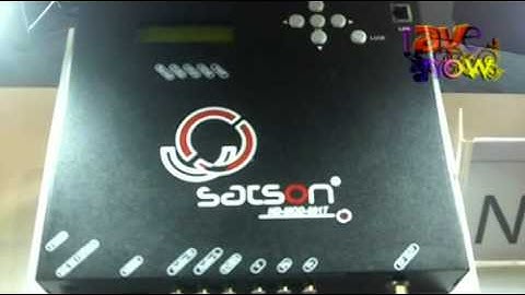 ISE 2012: Satsons Intros HD Encoder and DVB-T Modulator