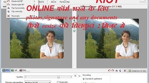 How To Resize Photo,Signature, and other document SSC, vyapam,bhu,chs,railway Online Application