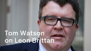 Tom Watson MP on Lord Leon Brittan - Home Affairs Select Committee