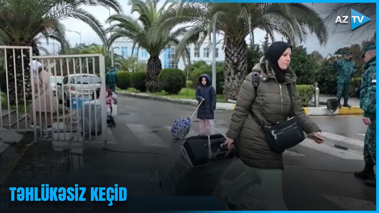 “Astara” dövlət sərhədindən buraxılış məntəqəsi vasitəsilə təxliyə davam edir