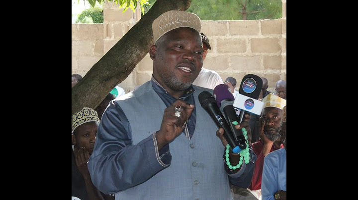 HOTUBA YA SHEKH KABEKE KWENYE MAZISHI YA ALIYEKUWA MWENYEKITI WA BAKWATA MKOA WA MWANZA   MZEE MOSHI