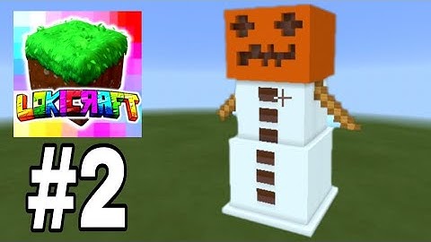 Lokicraft : Make a Snow Golem House | Gamer 007