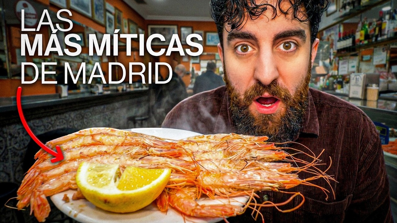 Las GAMBAS más MÍTICAS del Rastro | Bar clásico desde 1960
